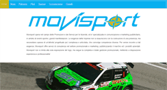 Desktop Screenshot of movisport.it