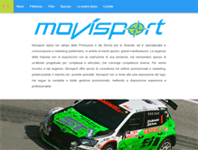 Tablet Screenshot of movisport.it